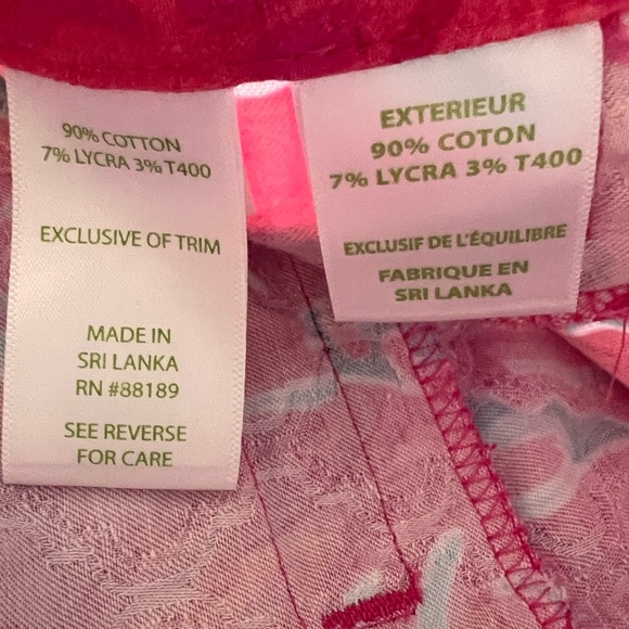 Lilly Pulitzer Kelly skinny Ankle Pant, size 10 - Picture 5 of 6